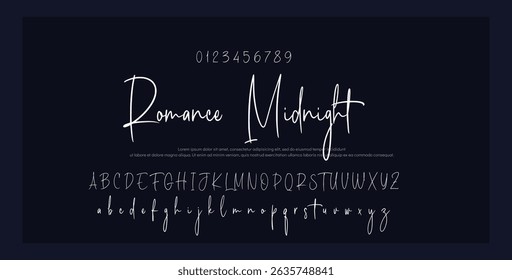 Artistic Handwritten Font for Personal Touch 