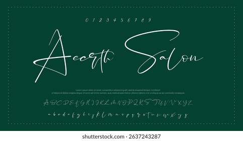 Artistic Handwritten Font for Personal Touch 
