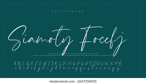 
Artistic Handwritten Font for Personal Touch 