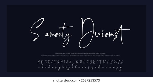 
Artistic Handwritten Font for Personal Touch 