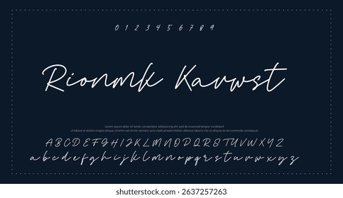 
Artistic Handwritten Font for Personal Touch
