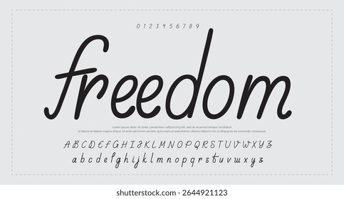 Artistic Handwritten Font for Personal Touch 