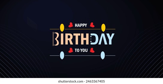 Artistic Impressions Captivating Birthday Illustration