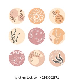 Artistic Instagram Highlights: Hand-drawn floral Instagram Stories highlights design, adding an artistic flair to your profile. Enhance your visual storytelling with these captivating illustrations.