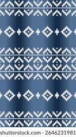 An artistic journey through modern pixels where geometry light and shadow interconnect to express minimalism structure and digital creativity in an elegant yet experimental fabric design