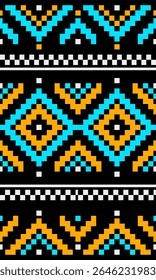 An artistic journey through modern pixels where geometry light and shadow interconnect to express minimalism structure and digital creativity in an elegant yet experimental fabric design
