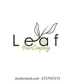Artistic Leaf Logo Design Inspired By Natural Element