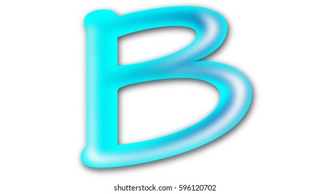 Artistic Letter B