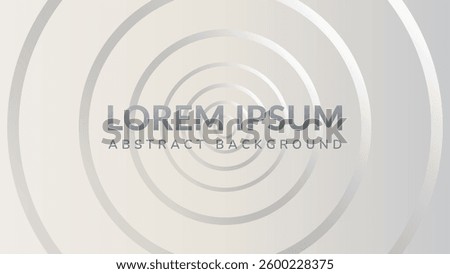 Artistic Light Gray Spiral Design. An elegant abstract background with a silver spiral pattern and a subtle texture. Perfect for creating luxurious and refined designs.