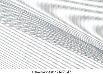Artistic line, curve & wave background pattern abstract. Vector illustration graphic.