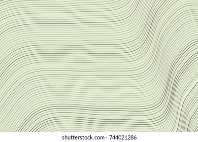 Artistic line, curve & wave background pattern abstract. Vector illustration graphic.