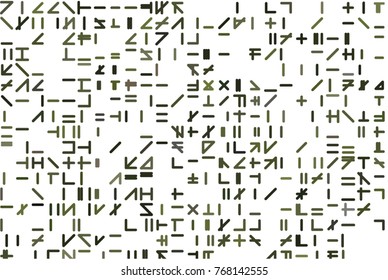 Artistic line or shape illustrations background, good for graphic design, wallpapers or booklets. Vector isolated on white.