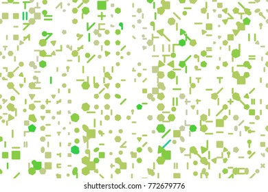 Artistic line or shape illustrations background, good for graphic design, wallpapers or booklets. Vector isolated on white.