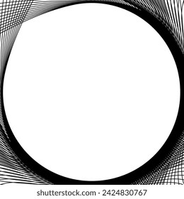 Künstlerische Linien Komposition, kann für Motivmuster, Hintergrund, Dekoration, Verzierung, Website, Tapete, Mode, Textil, Stoff, Verpackung, Teppich, Fliese und Grafik-Design-Element verwenden. Vektor 