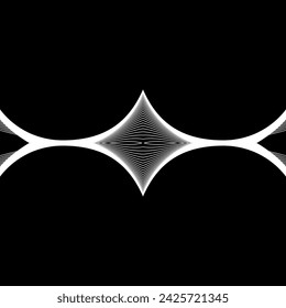 Artistic Lines Composition, can use for Motif Pattern, Background, Decoration, Ornate, Website, Wallpaper, Fashion, Textile, Fabric, Wrapping, Carpet, Tile, and Graphic Design Element. Vector 