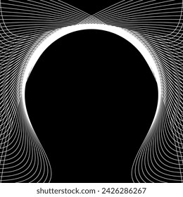 Artistic Lines Composition, can use for Motif Pattern, Background, Decoration, Ornate, Website, Wallpaper, Fashion, Textile, Fabric, Wrapping, Carpet, Tile, and Graphic Design Element. Vector 