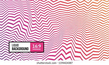 Artistic liquid background. 16:9 striking vector backdrop. Perfect for banners, covers, tote bags or mobile covers. Suitable for any creative project.
