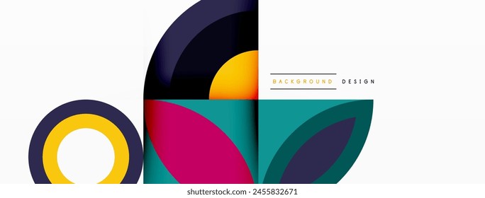 An artistic logo featuring colorful circles and leaves in electric blue hues, set on a white background. The design incorporates elements of sportswear, pattern, and personal protective equipment