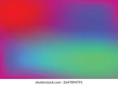 Fundo de gradiente artístico e moderno com cores vívidas para design e marketing digitais