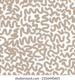 Artistic monochrome abstract geometric Hand drawn striped seamless pattern with short vertical brushstrokes in organic colors. Texture for print, wallpaper, home decor,  fashion fabric, textile, 
