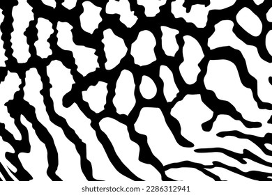 Artistic Motifs Pattern Inspired by Symphysodon or Discus Fish Skin, for decoration, ornate, background, website, wallpaper, fashion, interior, cover, animal print, or graphic design element