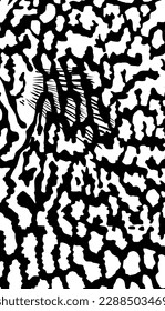 Artistic Motifs Pattern Inspired by Symphysodon or Discus Fish Skin, for decoration, ornate, background, website, wallpaper, fashion, interior, cover, animal print, or graphic design element