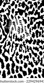 Artistic Motifs Pattern Inspired by Symphysodon or Discus Fish Skin, for decoration, ornate, background, website, wallpaper, fashion, interior, cover, animal print, or graphic design element