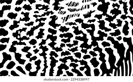 Artistic Motifs Pattern Inspired by Symphysodon or Discus Fish Skin, for decoration, ornate, background, website, wallpaper, fashion, interior, cover, animal print, or graphic design element