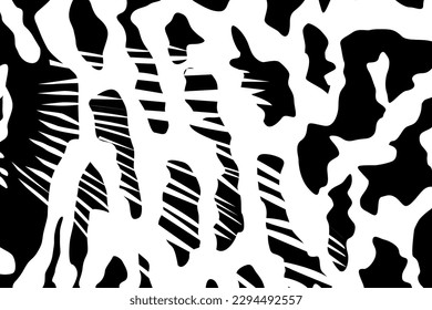 Artistic Motifs Pattern Inspired by Symphysodon or Discus Fish Skin, for decoration, ornate, background, website, wallpaper, fashion, interior, cover, animal print, or graphic design element