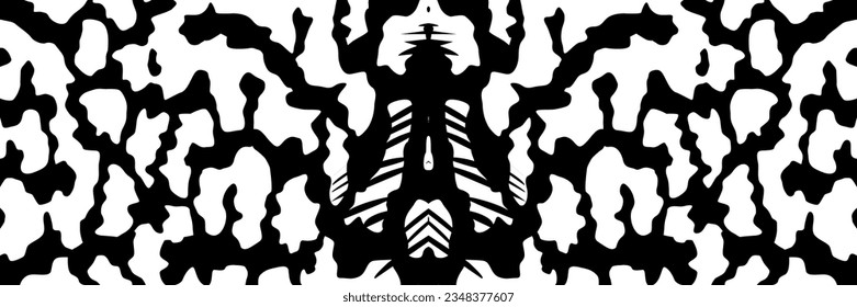 Artistic Motifs Pattern Inspired by Symphysodon or Discus Fish Skin, for decoration, ornate, background, website, wallpaper, fashion, interior, cover, animal print, or graphic design element