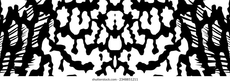Artistic Motifs Pattern Inspired by Symphysodon or Discus Fish Skin, for decoration, ornate, background, website, wallpaper, fashion, interior, cover, animal print, or graphic design element