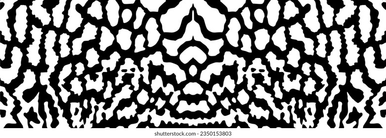 Artistic Motifs Pattern Inspired by Symphysodon or Discus Fish Skin, for decoration, ornate, background, website, wallpaper, fashion, interior, cover, animal print, or graphic design element