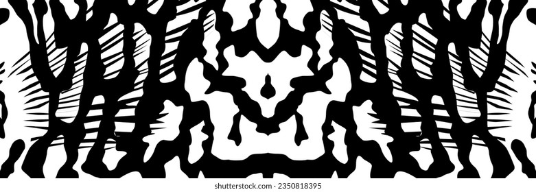 Artistic Motifs Pattern Inspired by Symphysodon or Discus Fish Skin, for decoration, ornate, background, website, wallpaper, fashion, interior, cover, animal print, or graphic design element