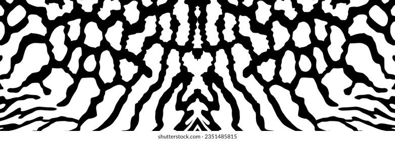 Artistic Motifs Pattern Inspired by Symphysodon or Discus Fish Skin, for decoration, ornate, background, website, wallpaper, fashion, interior, cover, animal print, or graphic design element