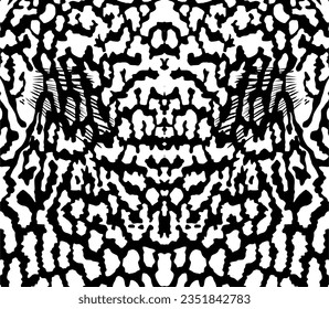 Artistic Motifs Pattern Inspired by Symphysodon or Discus Fish Skin, for decoration, ornate, background, website, wallpaper, fashion, interior, cover, animal print, or graphic design element