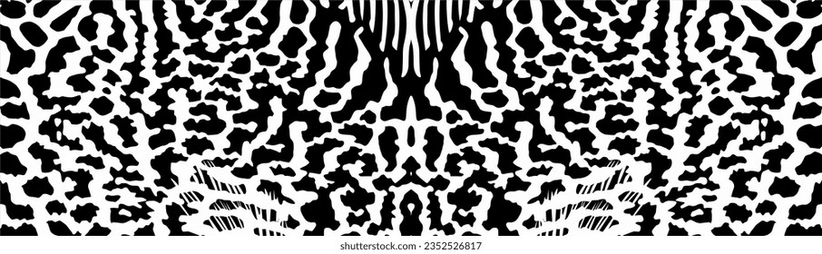 Artistic Motifs Pattern Inspired by Symphysodon or Discus Fish Skin, for decoration, ornate, background, website, wallpaper, fashion, interior, cover, animal print, or graphic design element
