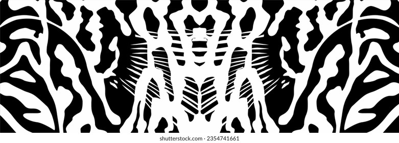 Von Symphysodon oder Discus Fish Skin inspiriertes Muster für künstlerische Motive, für Dekoration, Ornat, Hintergrund, Website, Bildschirmhintergrund, Mode, Interieur, Cover, Tierabdruck oder Grafikdesign