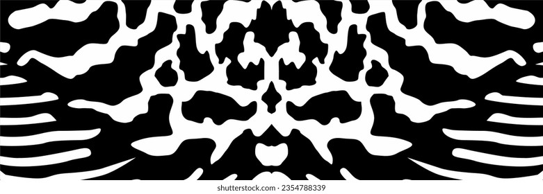 Artistic Motifs Pattern Inspired by Symphysodon or Discus Fish Skin, for decoration, ornate, background, website, wallpaper, fashion, interior, cover, animal print, or graphic design element