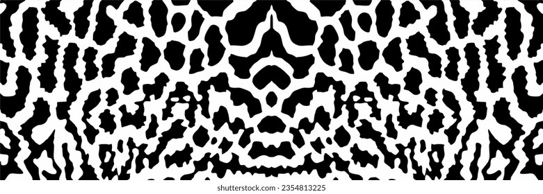 Artistic Motifs Pattern Inspired by Symphysodon or Discus Fish Skin, for decoration, ornate, background, website, wallpaper, fashion, interior, cover, animal print, or graphic design element