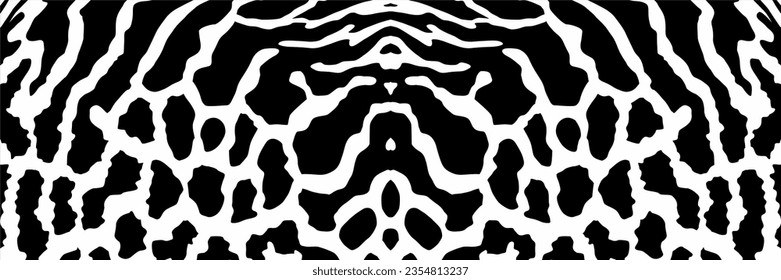 Artistic Motifs Pattern Inspired by Symphysodon or Discus Fish Skin, for decoration, ornate, background, website, wallpaper, fashion, interior, cover, animal print, or graphic design element