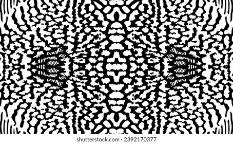 Patrón de motivos artísticos inspirado por Symphysodon o Discus Fish Skin, para decoración, ornamentación, fondo, sitio web, fondo de pared, moda, interior, cubierta, huella animal o elemento de diseño gráfico