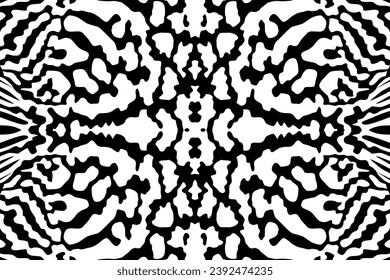 Artistic Motifs Pattern Inspired by Symphysodon or Discus Fish Skin, for decoration, ornate, background, website, wallpaper, fashion, interior, cover, animal print, or graphic design element