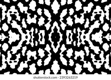 Artistic Motifs Pattern Inspired by Symphysodon or Discus Fish Skin, for decoration, ornate, background, website, wallpaper, fashion, interior, cover, animal print, or graphic design element