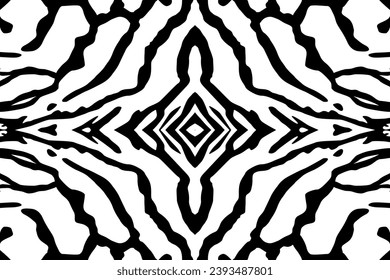 Artistic Motifs Pattern Inspired by Symphysodon or Discus Fish Skin, for decoration, ornate, background, website, wallpaper, fashion, interior, cover, animal print, or graphic design element