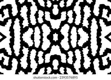 Artistic Motifs Pattern Inspired by Symphysodon or Discus Fish Skin, for decoration, ornate, background, website, wallpaper, fashion, interior, cover, animal print, or graphic design element