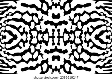 Artistic Motifs Pattern Inspired by Symphysodon or Discus Fish Skin, for decoration, ornate, background, website, wallpaper, fashion, interior, cover, animal print, or graphic design element