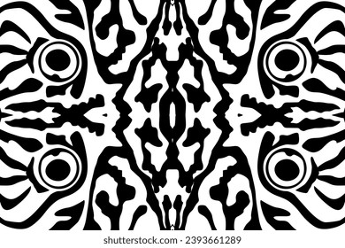 Patrón de motivos artísticos inspirado por Symphysodon o Discus Fish Skin, para decoración, ornamentación, fondo, sitio web, fondo de pared, moda, interior, cubierta, huella animal o elemento de diseño gráfico