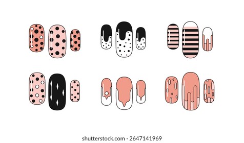 Artistic Nail Designs: Unique and Creative Designs for Manicured Fingers and Stylish Hands