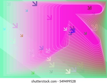 artistic navigation vector background above glow, notice at glossy image