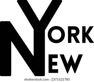 artistic new york logo design 